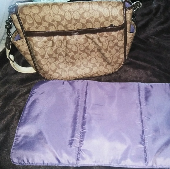 Coach diaper bag - Picture 1 of 2